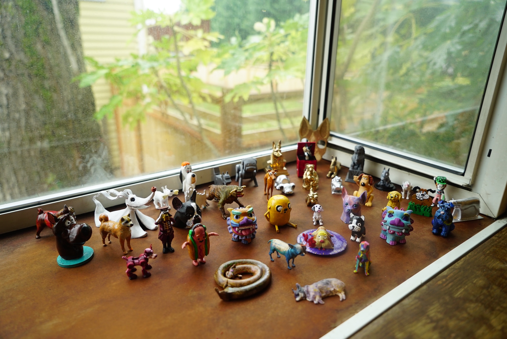 3D printed year of the dog thumbnail